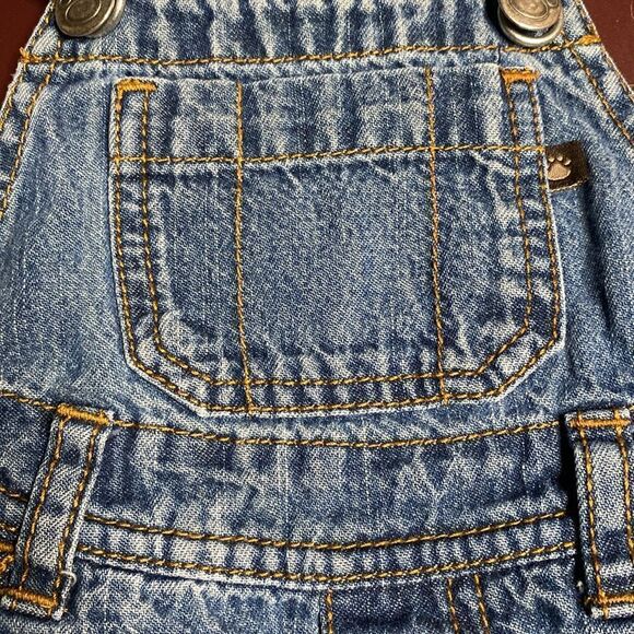 CARTER’S Denim Classic Carpenter Baby Overalls - Picture 2 of 5
